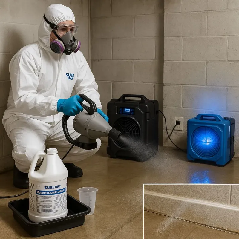 Sanitization and Odor Removal process in Olathe, KS