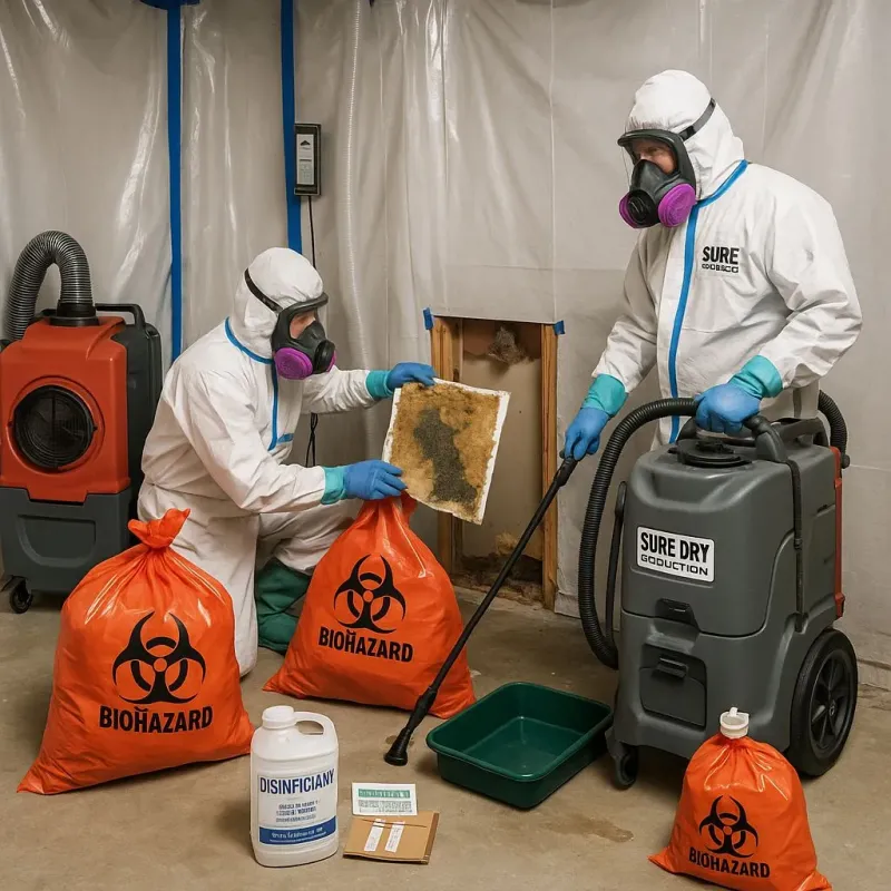 Contaminated Water Handling Protocols process in Olathe, KS
