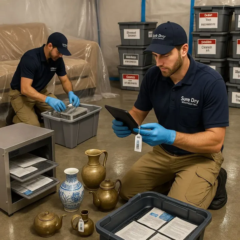 Content Protection and Restoration process in Olathe, KS