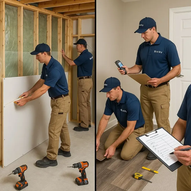 Repairs and Reconstruction process in Olathe, KS