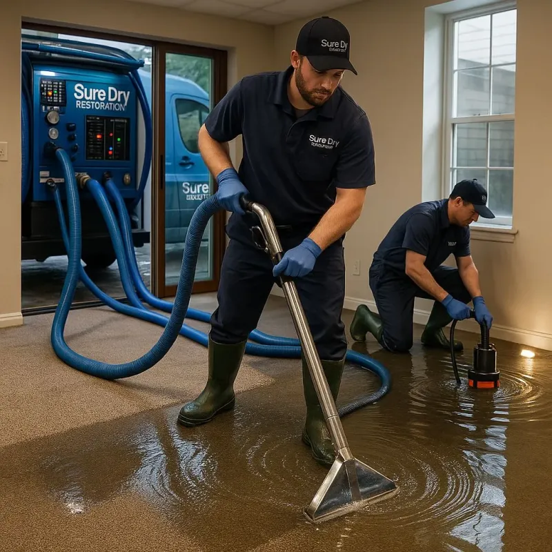 Water Extraction and Removal process in Olathe, KS